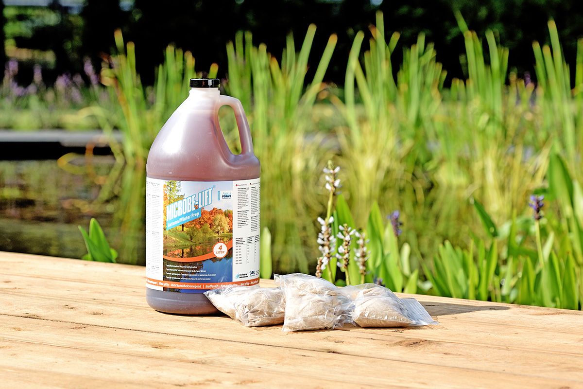 Microbe-Lift Autumn Winter Prep 4L + 8 Zakjes - Azzura Pool