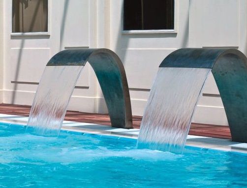Mini Waterval Satine – RVS 304 - Azzura Pool