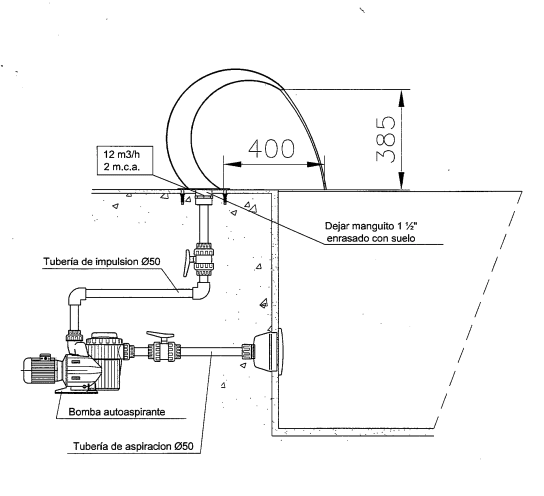 Mini Waterval Satine – RVS 304 - Azzura Pool