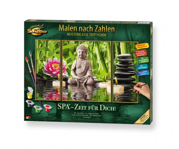 Schilderen op Nummer - Spa, Tijd voor Jezelf
