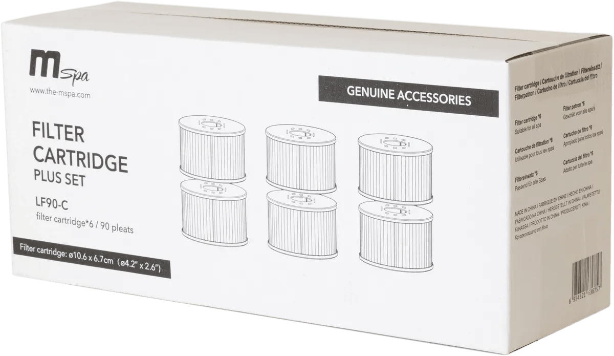 MSpa spa filter - 6 stuks - Azzura Pool