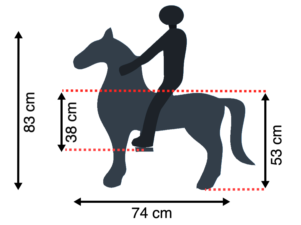 My Pony, Rijdend Speelgoed Paard Van Rollzone ®, 3 - 6 Jaar (Mp2042-S)