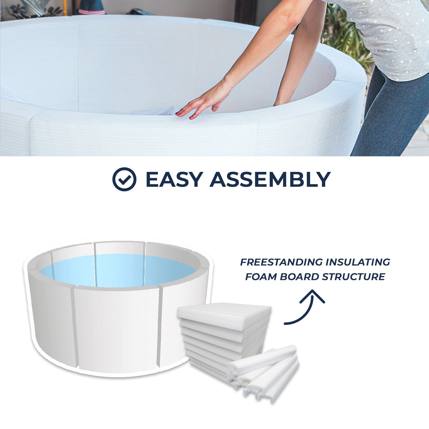 NetSpa Vita 4-Persoons Semi-Rigide Spa – Premium Wellness - Azzura Pool