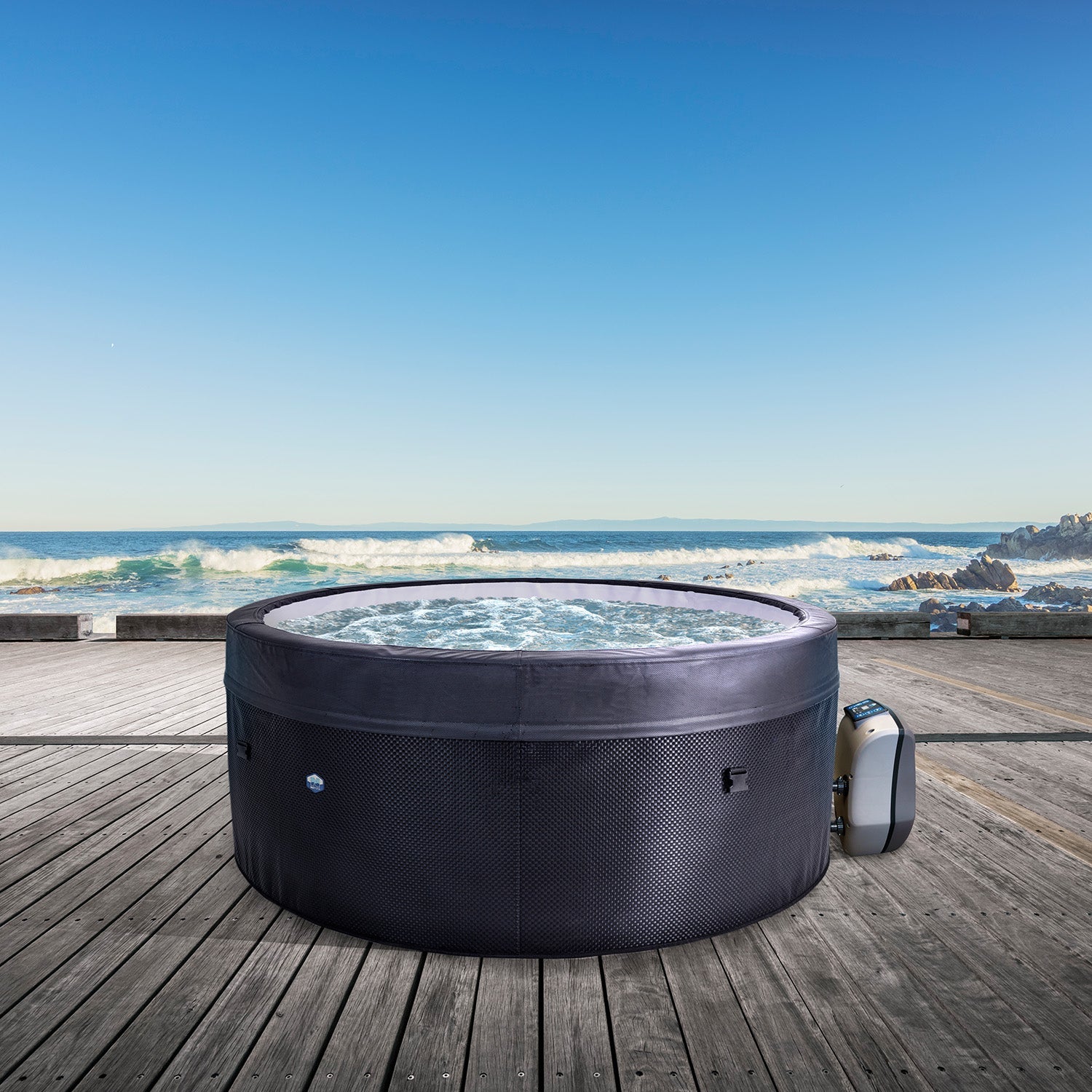 NetSpa Vita 4-Persoons Semi-Rigide Spa – Premium Wellness - Azzura Pool