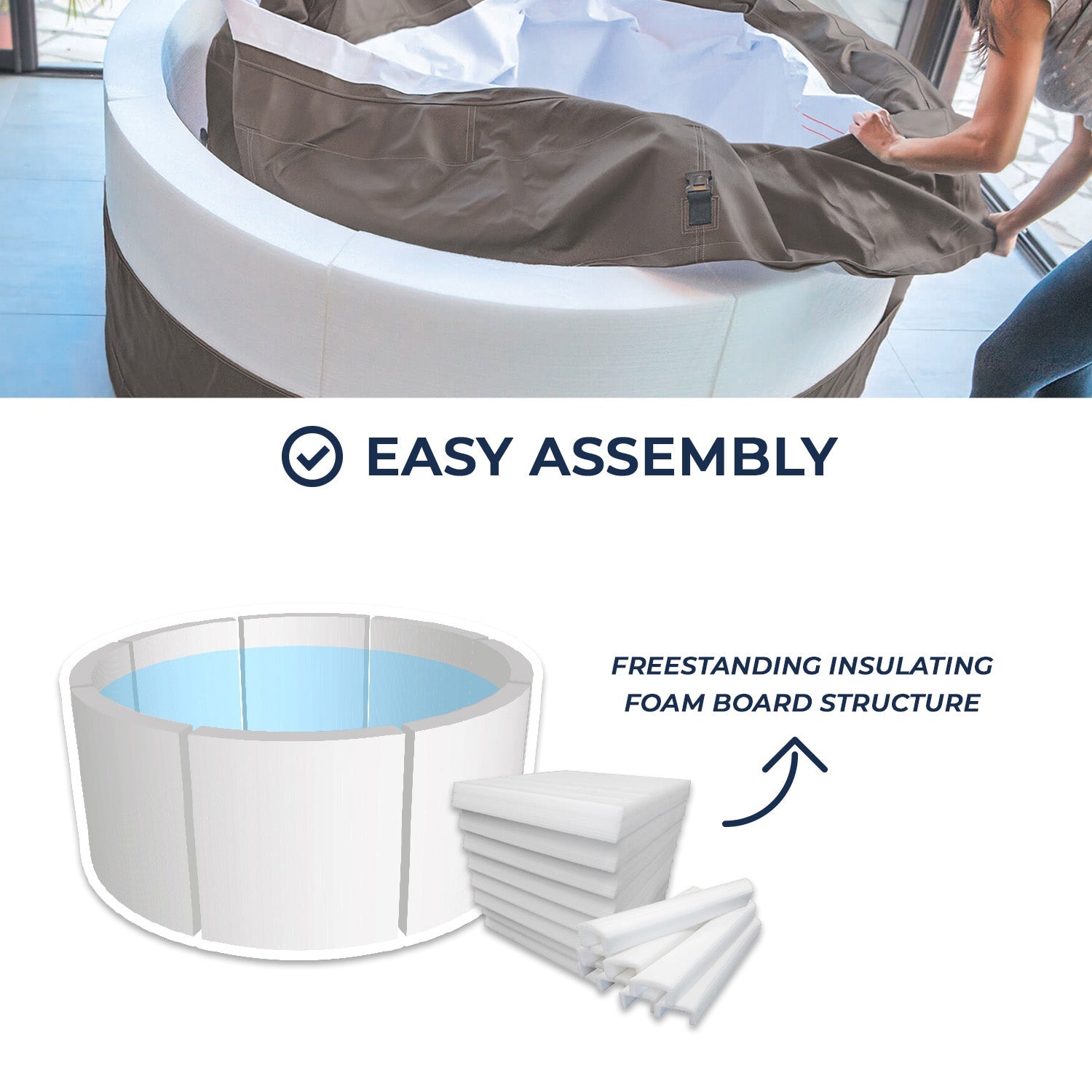 NetSpa Vita Premium - 6 Personen - Azzura Pool