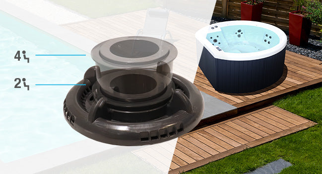 NetSpa Half Moon – 4 Personen
