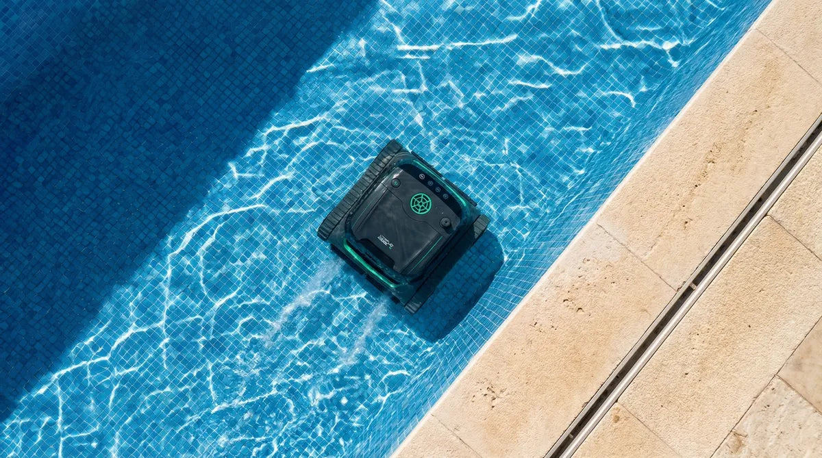 WYBOT S2 Solar draadloze zwembadrobot met zonnelaadstation