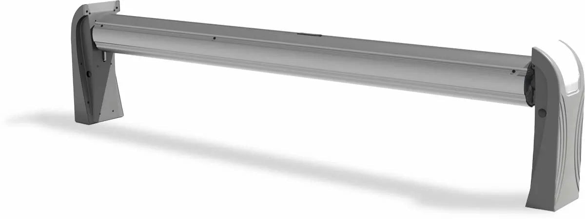 Open Aero automatisch oprolsysteem - tot 4,5 meter - Grijs - Azzura Pool