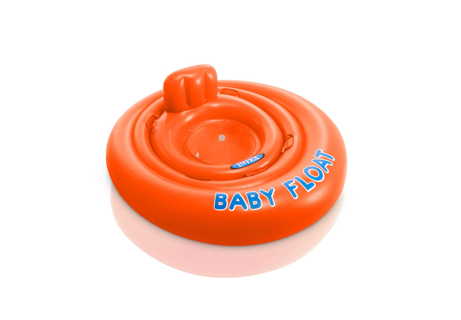 Cintura galleggiante Intex Baby Float 76 cm Età 1-2 anni - Arancione