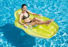 Colchón de aire Intex Chill 'N Float 163cm x 104cm - Verde