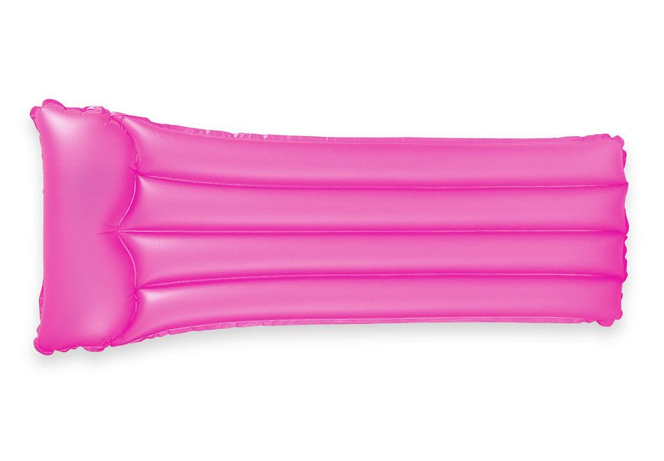 Intex Neon luchtbed - Roze - 183cm x 76cm
