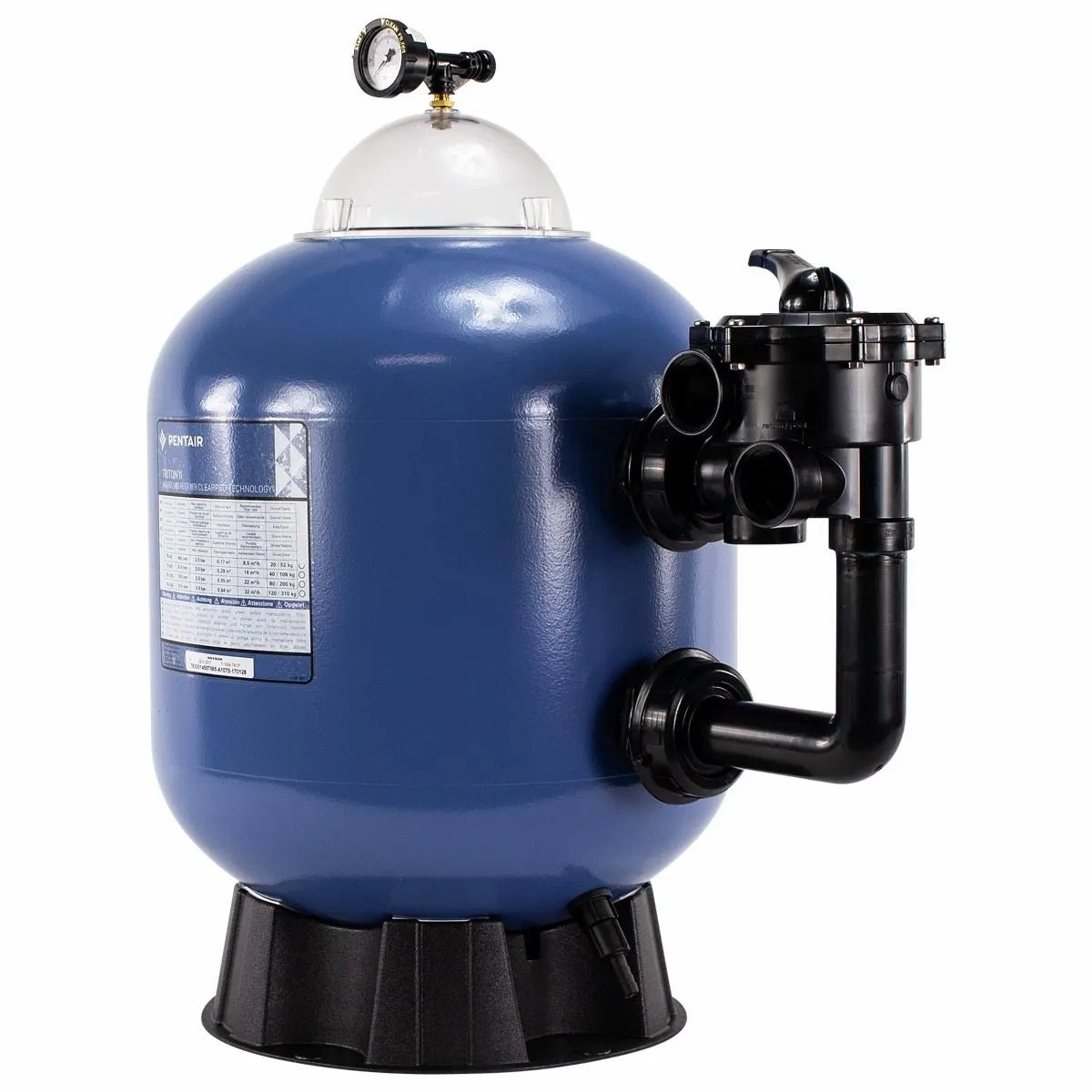 Pentair Triton II side mount zandfilter 22m³ - Azzura Pool