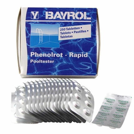Phenol tabletten voor manuele tester, 100 stuks