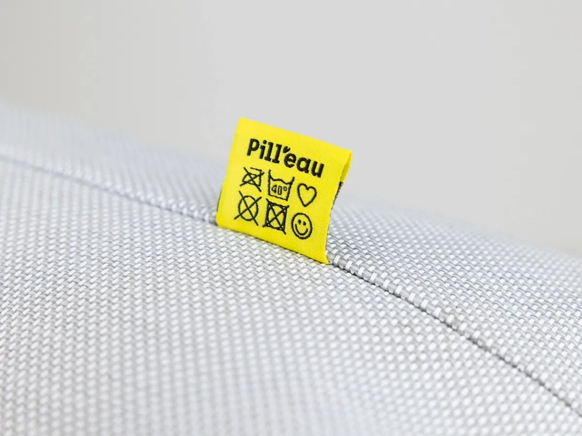 Pill'eau badkussen - Grijs - L - Azzura Pool