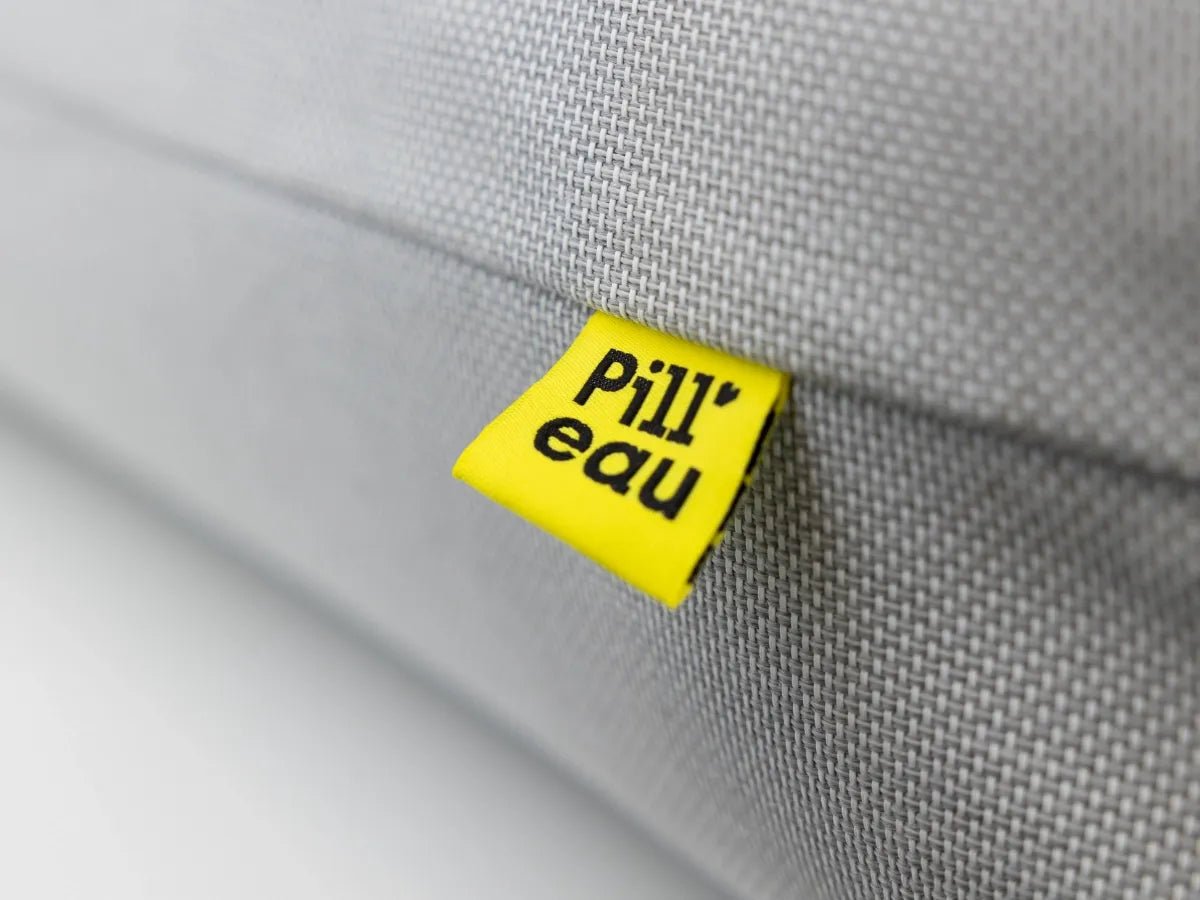 Pill'eau badkussen - Grijs - L - Azzura Pool
