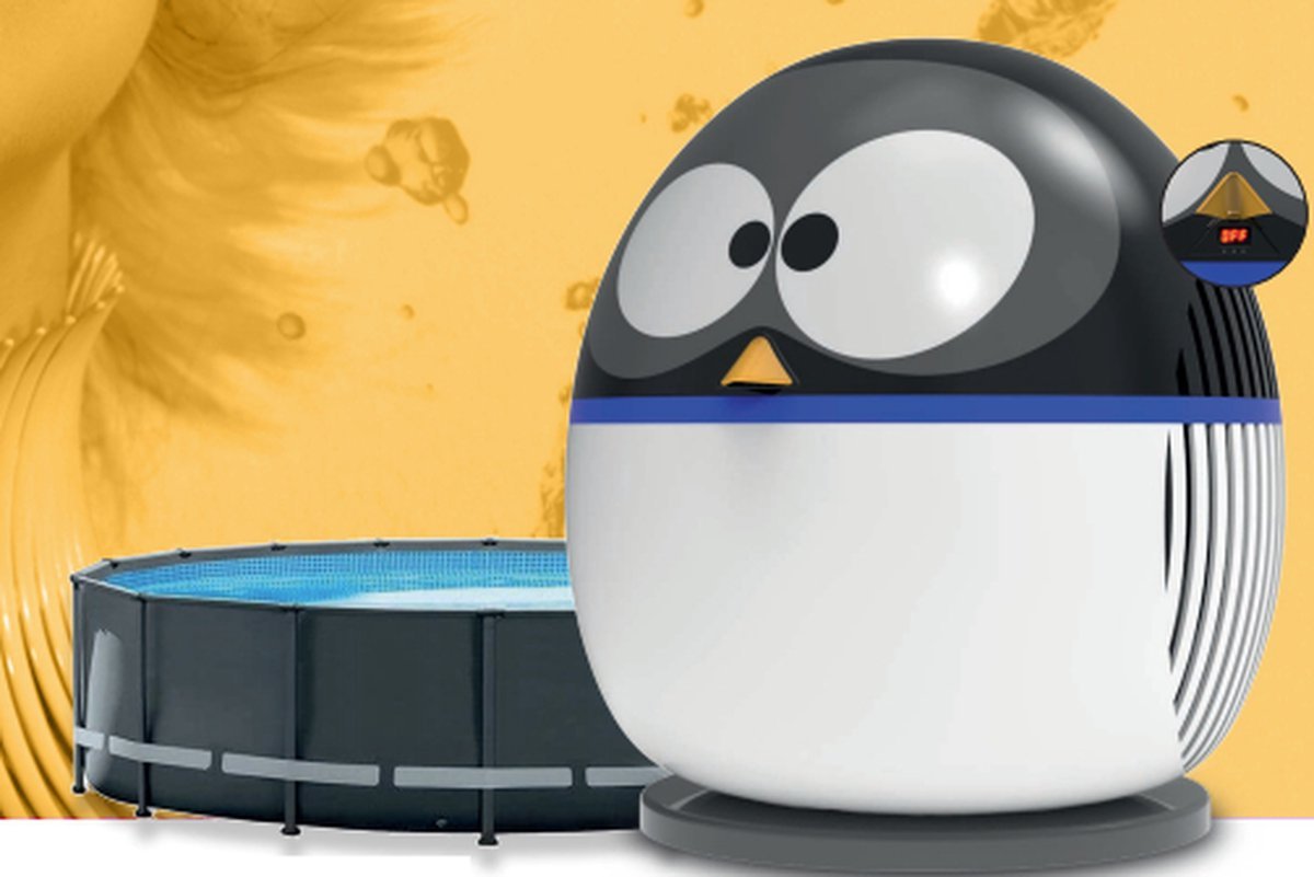 Pinquin Mini Power 5kW zwembad warmtepomp - Azzura Pool
