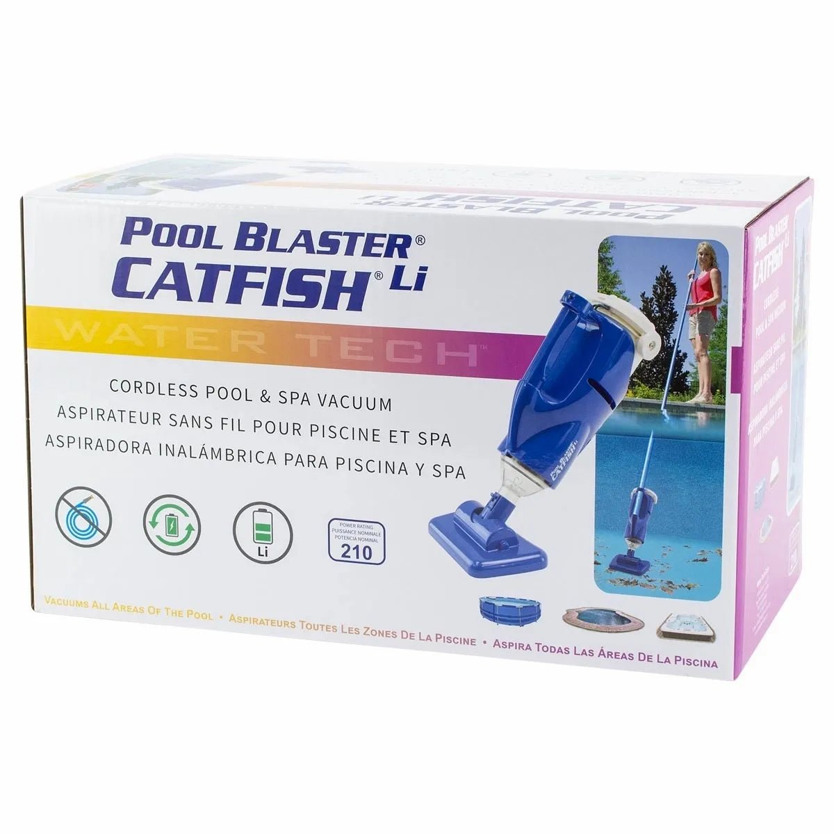 Pool Blaster Catfish LI elektrische spa- en zwembadstofzuiger - Azzura Pool