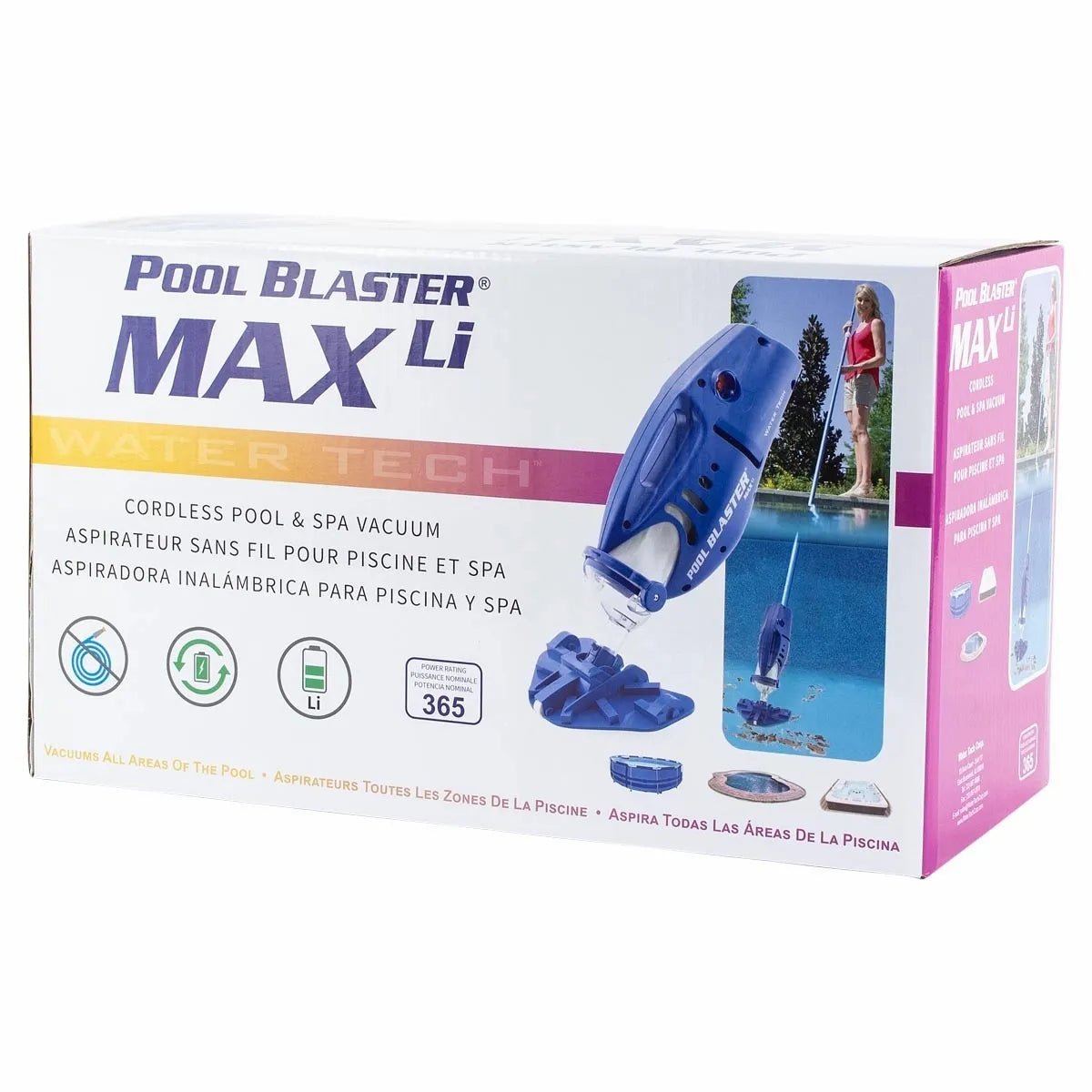 Pool Blaster MAX LI elektrische zwembadstofzuiger - Azzura Pool