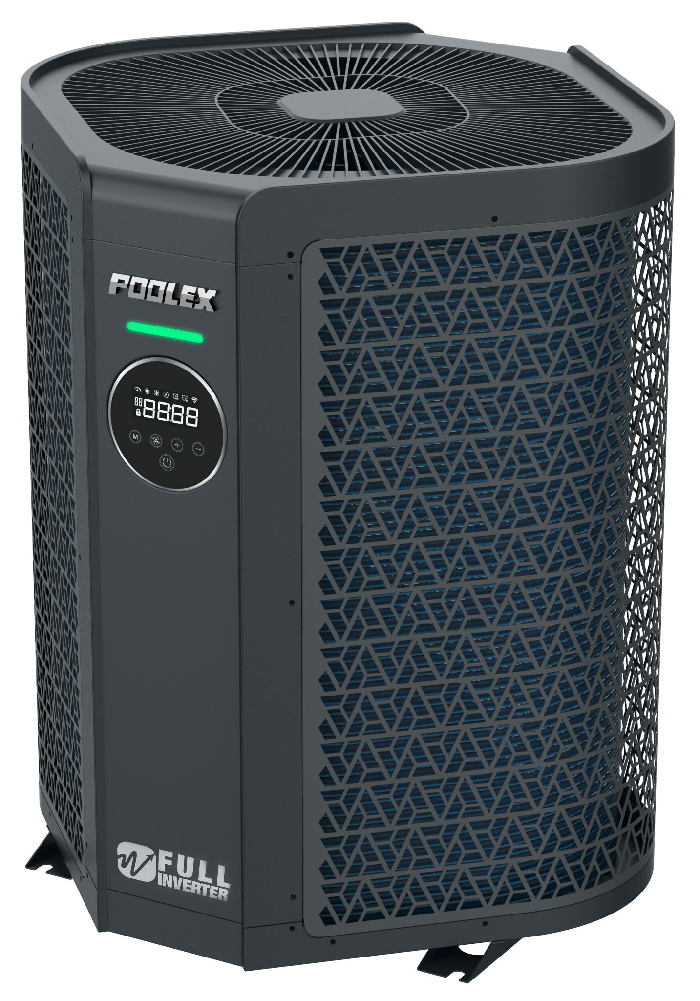 Poolex Vertigo Fi Verticale Warmtepomp, 5.5 kW - Azzura Pool
