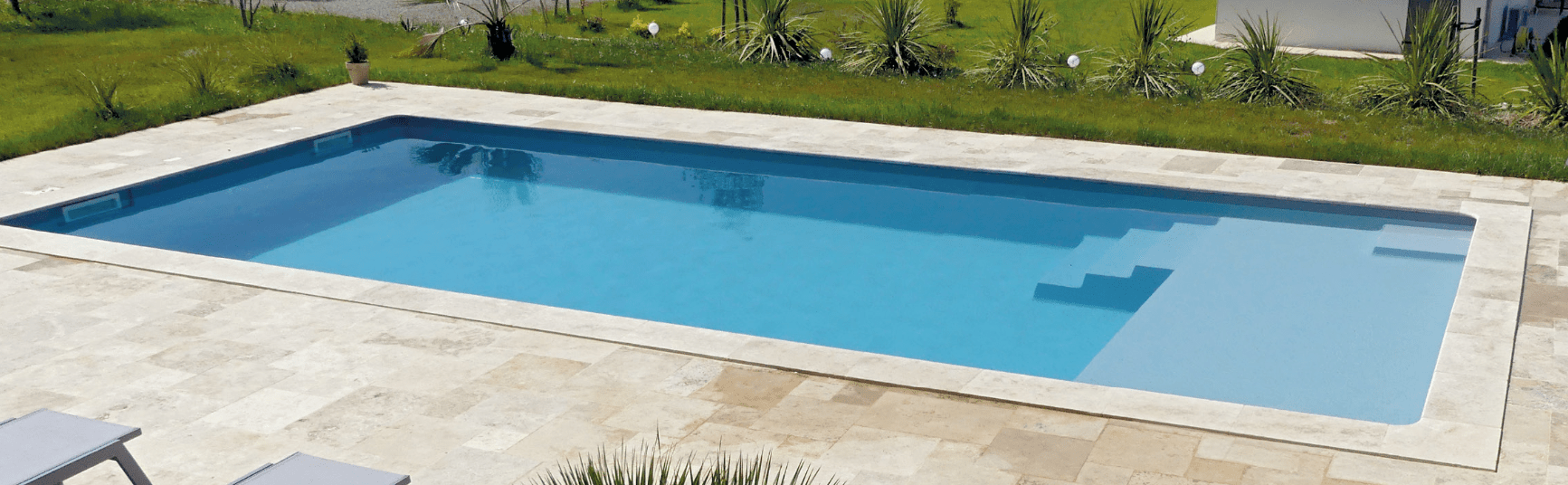 Prado Plage XL Wit Polyester zwembad - 1050 cm x 410 cm x 150 cm - Azzura Pool