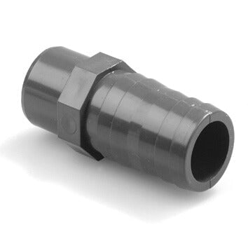 PVC Slangtule PN16 – 50 mm lijm x 50 mm slangtule - Azzura Pool