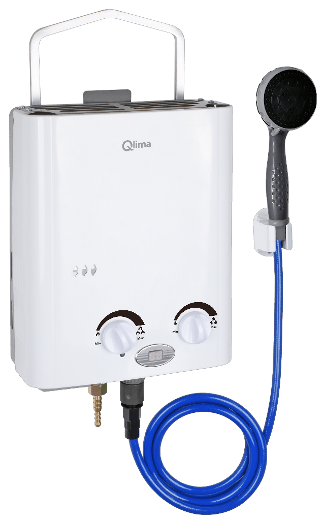 Qlima Mobiele Douche 2-in-1 PGWH 1010 – Wit - Azzura Pool