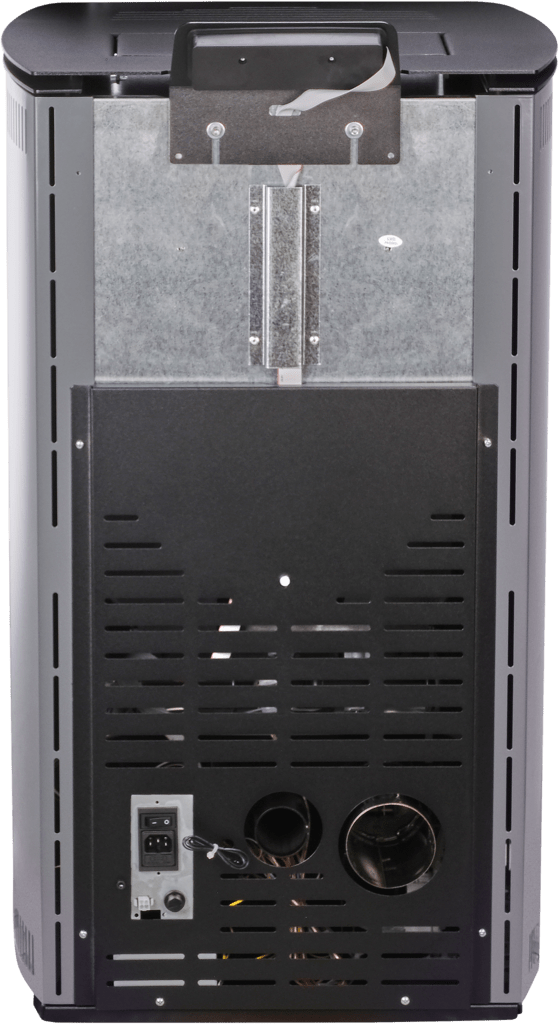 Qlima Pelletkachel Fiorina 90 S-Line – 9 kW, Grijs - Azzura Pool