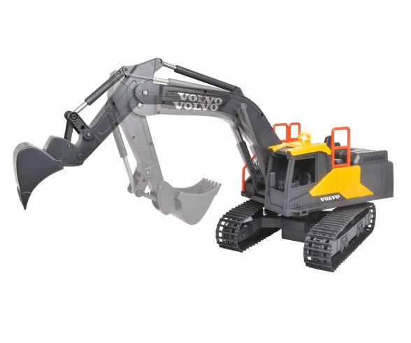 Excavadora de ruedas Volvo RC – Dickie Toys – 60 cm