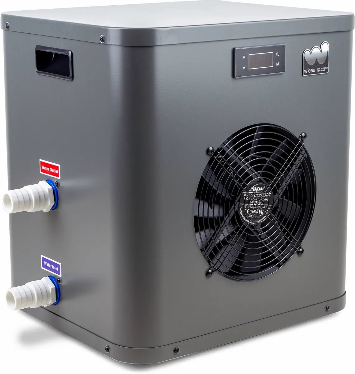 Refurbished W'eau Mini Inverter zwembad warmtepomp - 4 kW - Azzura Pool