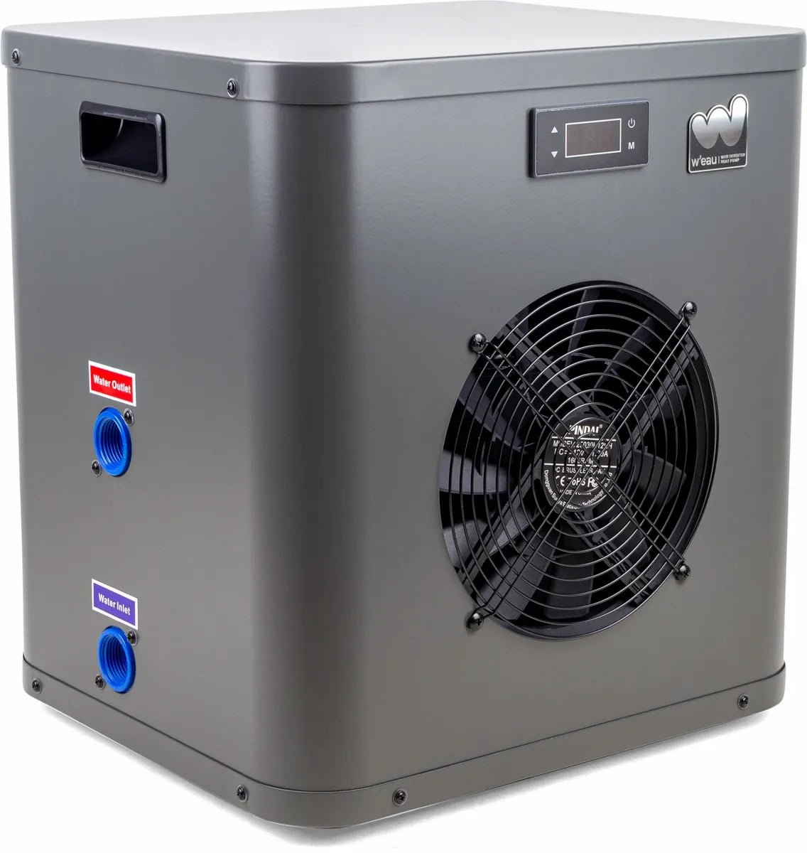 Refurbished W'eau Mini Inverter zwembad warmtepomp - 4 kW - Azzura Pool