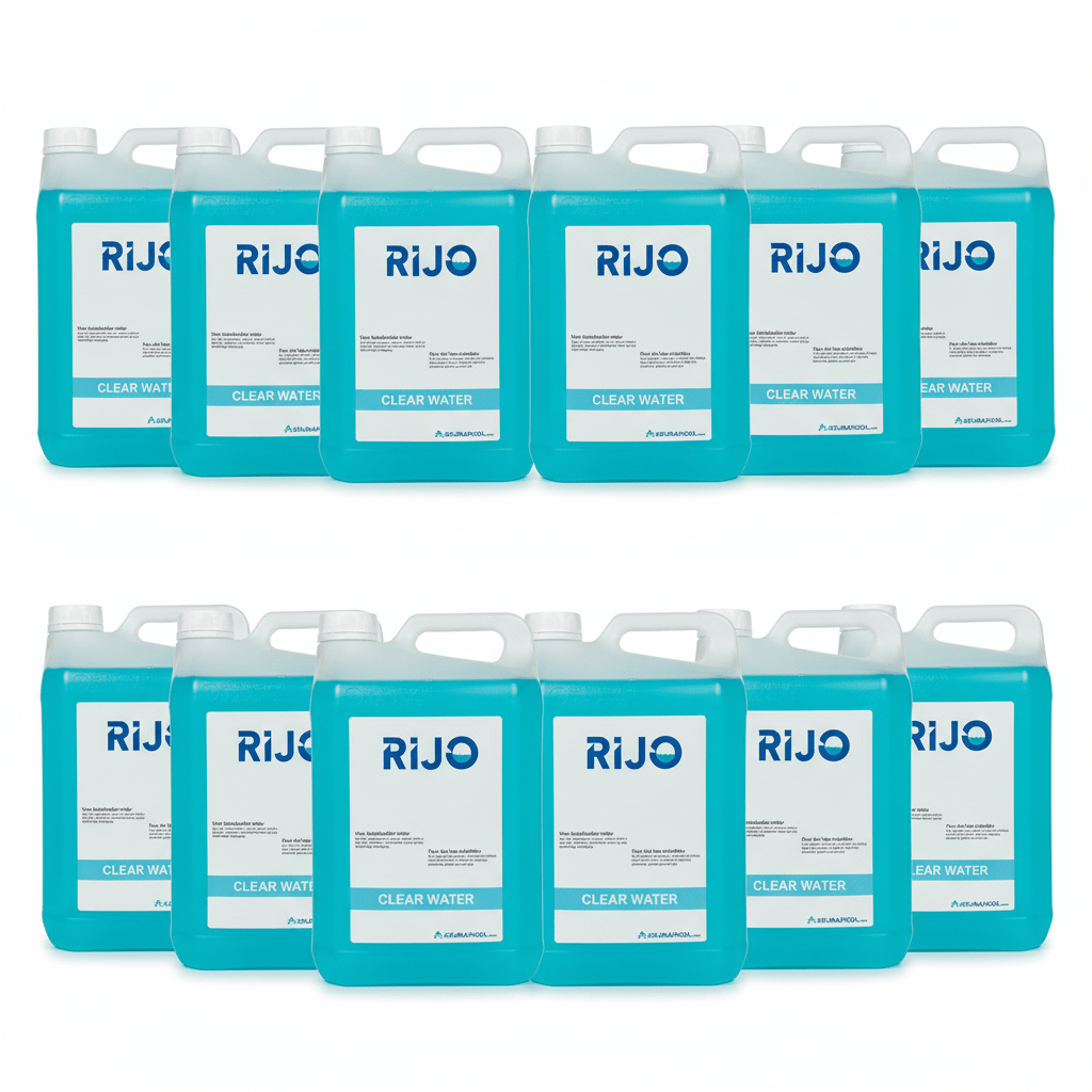 Rijo - Clear Water Vlokmiddel - 10 x 5 liter - Azzura Pool