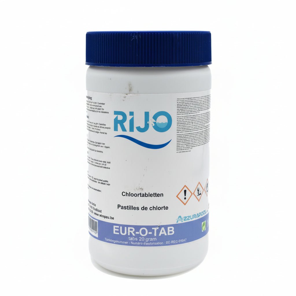 Rijo - kleine chloortabletten 20 grams - 1 kg - Azzura Pool