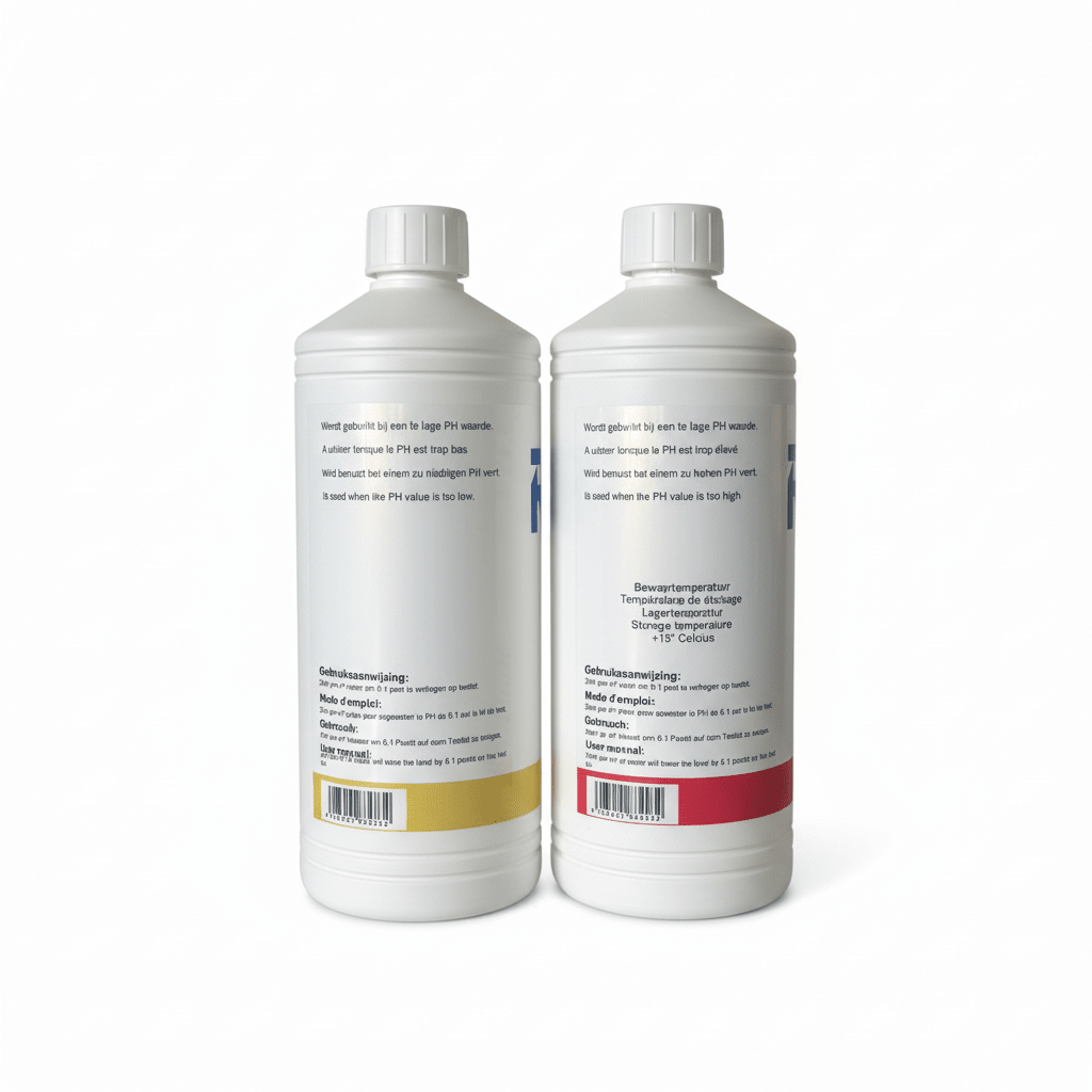 Rijo - Vloeibare pH Set – 2 x 1 Liter (pH Plus & pH Minus) - Azzura Pool