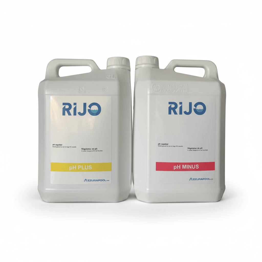 Rijo - Vloeibare pH Set – 2 x 5 Liter (pH Plus & pH Minus) - Azzura Pool