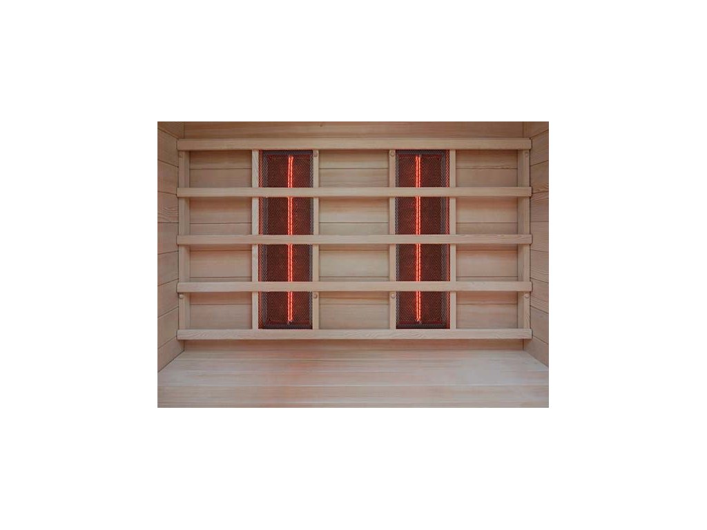Infrarood lamp 350 watt voor de infraroodcabine Ruby (rug)