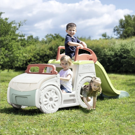 Smoby Adventure Car met glijbaan en zandbak