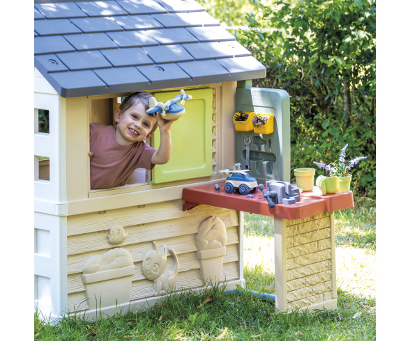 Smoby speelhuis accessoire - Zomer werkbank