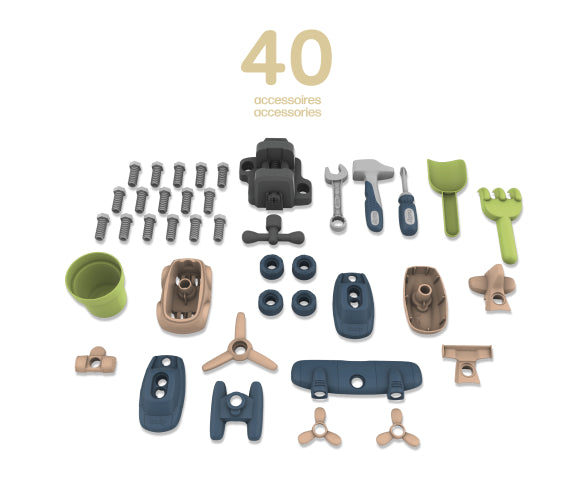 Smoby speelhuis accessoire - Zomer werkbank