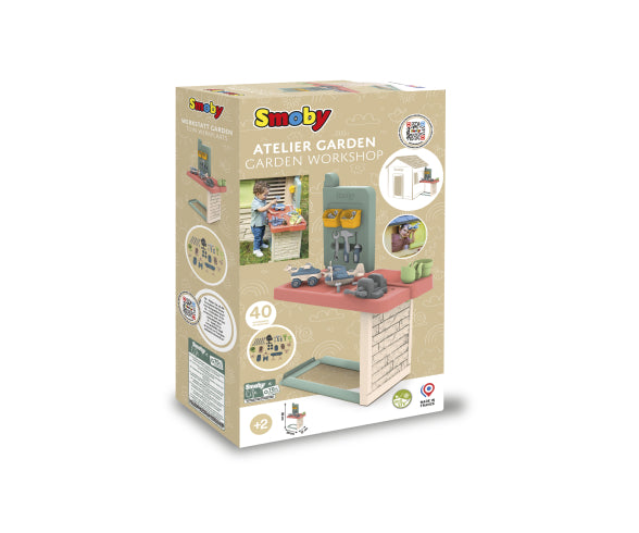 Smoby speelhuis accessoire - Zomer werkbank