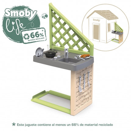 Smoby speelhuis accessoire - Zomerkeuken