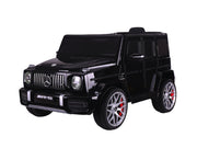 Mercedes G63, Kinderauto Met Lithium Accu, Rubberen Banden, Leder Zitje