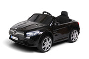Mercedes Sl500, 12 Volt Elektrische Kinderauto Met Een Lithium Accu, Rubberen Banden, Leder Zitje En Meer!