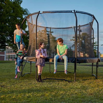 Salta Premium Black Edition Trampolin - Ø 366 cm - Schwarz