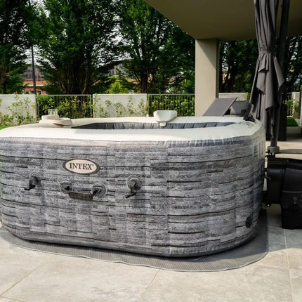 Intex Pure Spa Greystone Deluxe aufblasbares Spa – 6 Personen