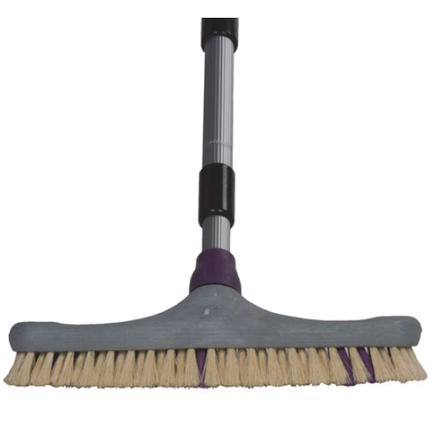 Brosse de bassin 30 x 6 cm manche en aluminium jusqu'à 4 mètres
