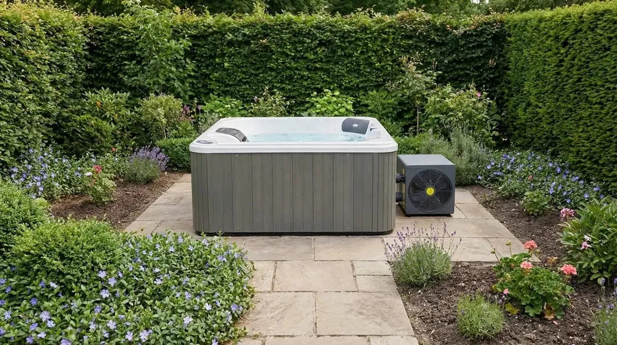 W'eau Como spa met warmtepomp - 4 persoons