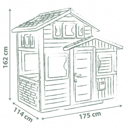 Smoby Green Friends Spielhaus