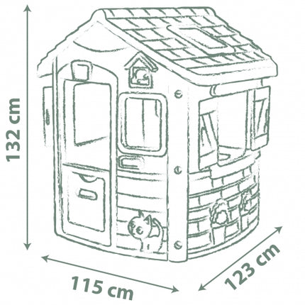 Maisonnette Smoby Sustainable Jura Lodge