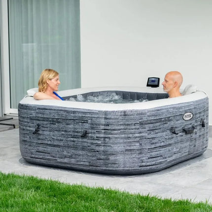 Spa gonfiabile Intex Pure Spa Greystone Deluxe - 4 persone