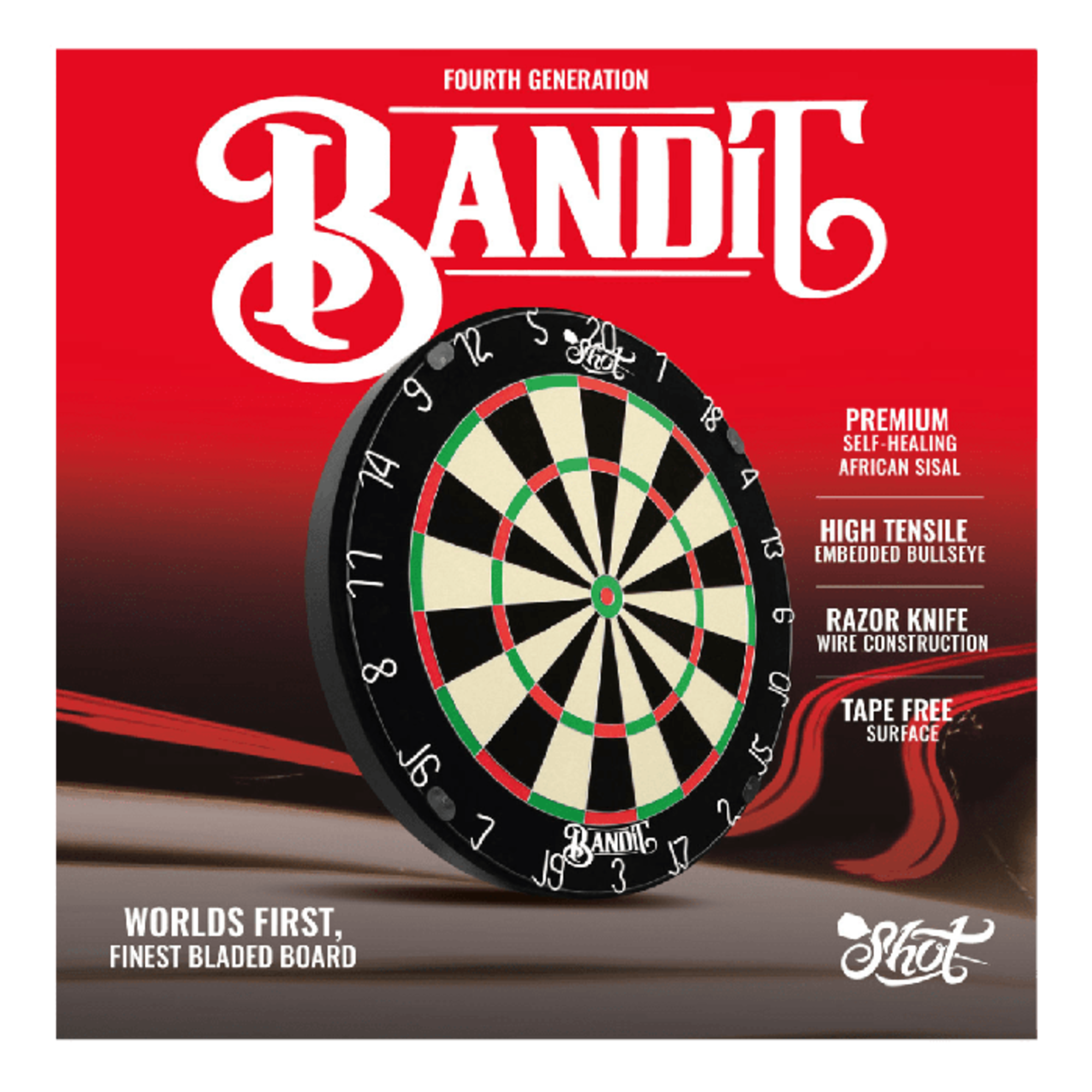Shot Bandit Generation 4 – Professionelles Dartboard